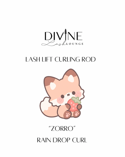 “ZORRO” RAIN DROP CURL ROD 🦊✨