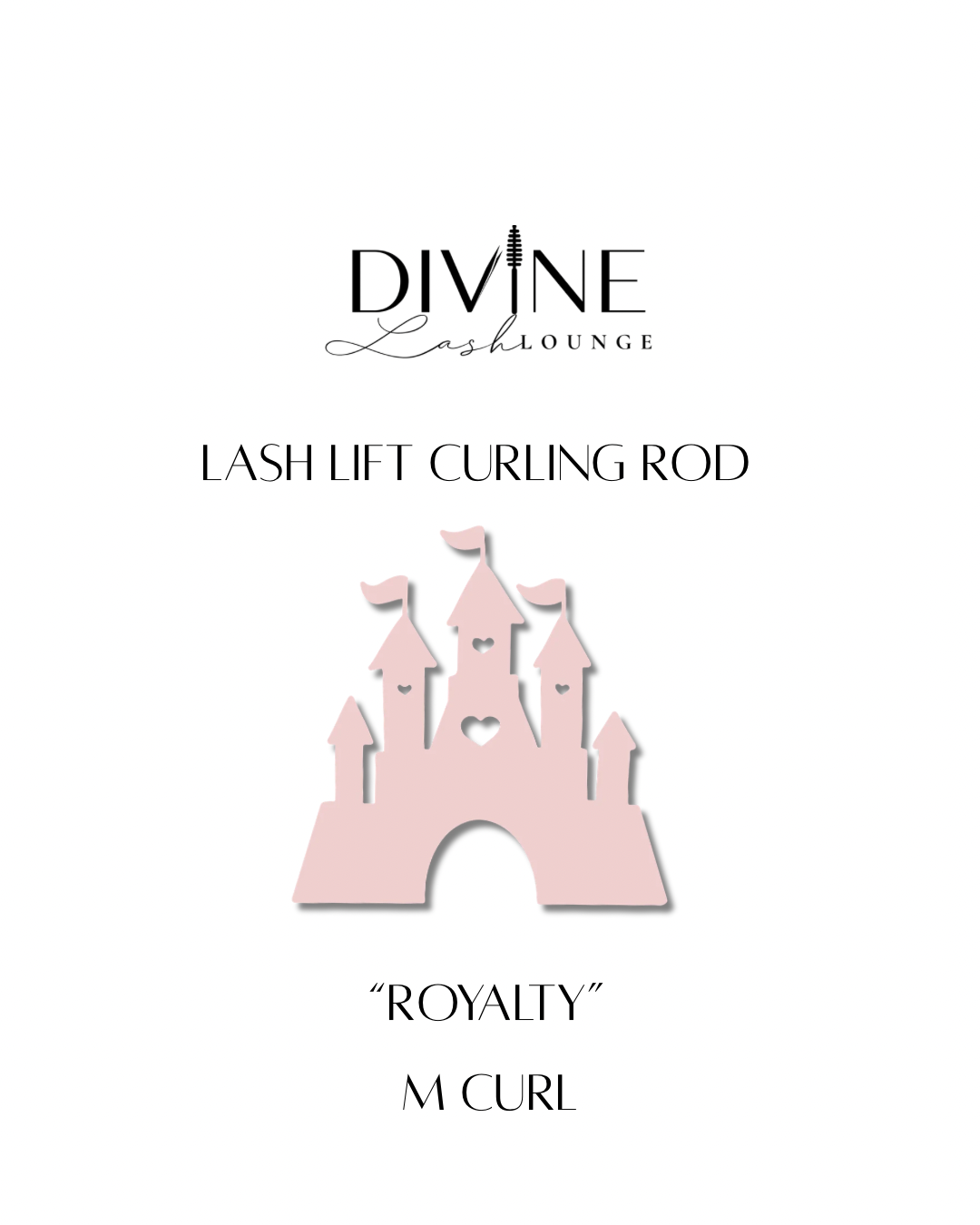 “ROYALTY” M CURL ROD 👑🎀