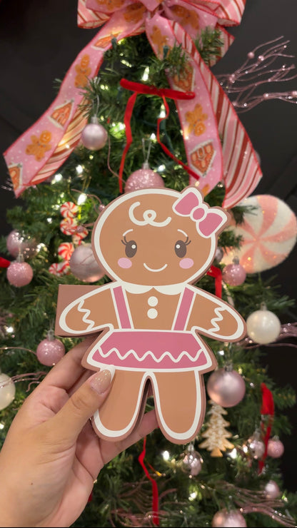 Ginger Bread Girl 20 Rows 🎀