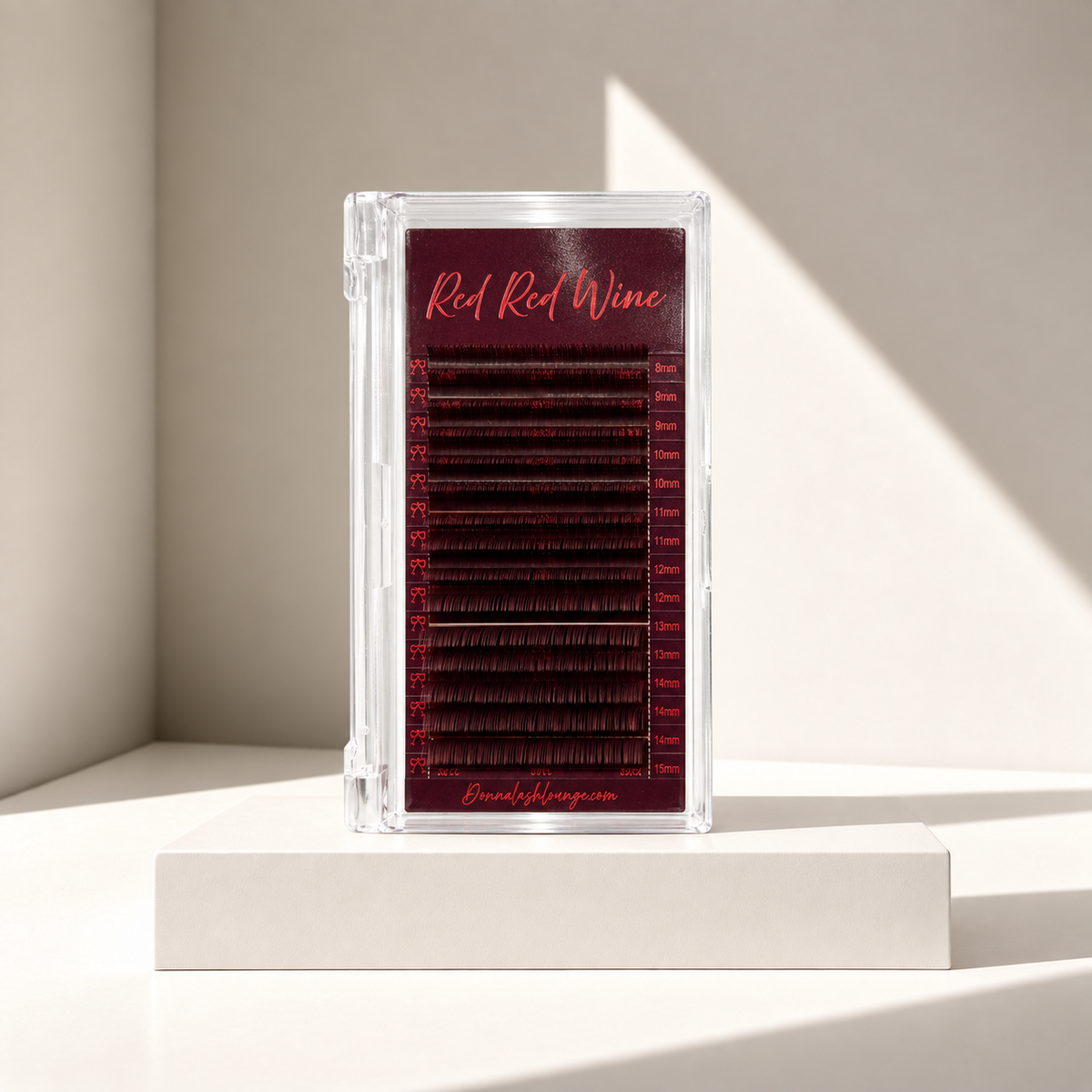 Burgundy Deep Red Lashes